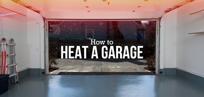 A ductless heating system is a great way to heat your garage safely.