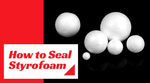 A sealant can be used to waterproof styrofoam.