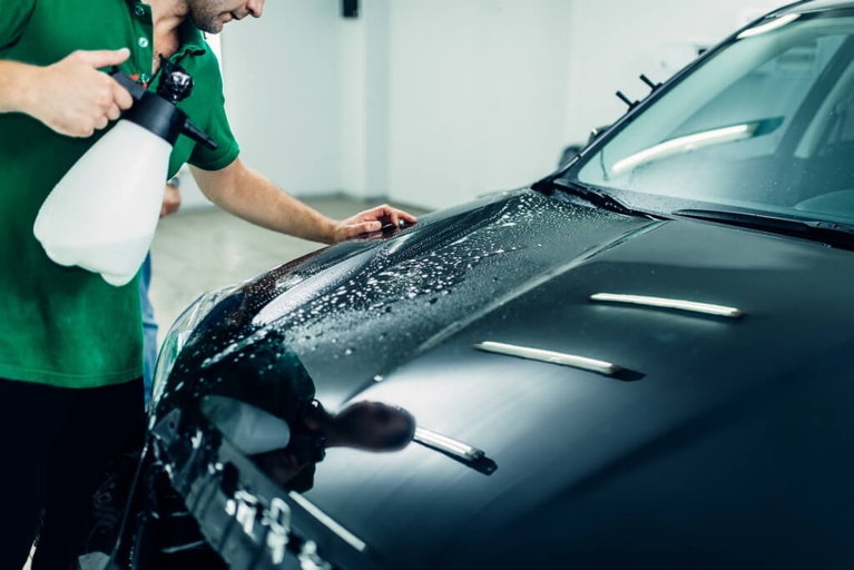 Before you begin the process of removing paint from your car, it is important to wipe down the area that you will be working on.
