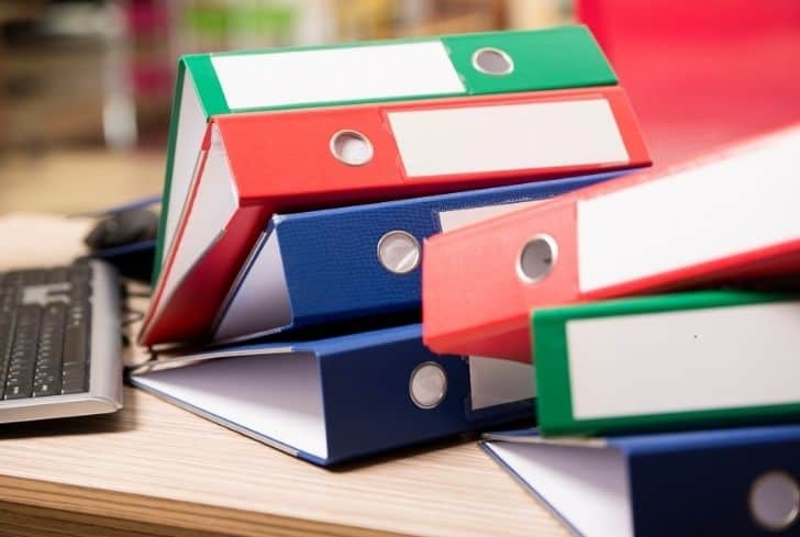 Binders are not only recyclable, but they can also be reused in a variety of ways.