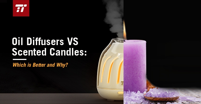 Essential oils are a safe and effective alternative to candles.