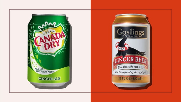 Ginger ale is a carbonated soft drink that is flavored with ginger and sometimes other spices.