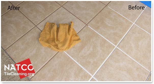 Grout colorant can help to lighten darker colors and make your grout look new again.