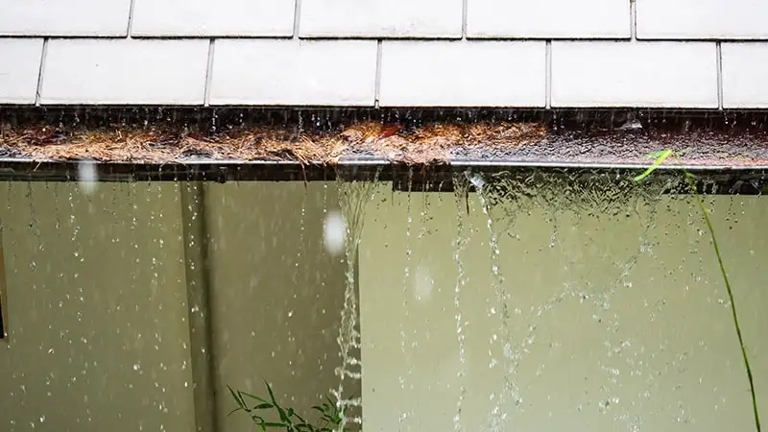 Gutters are an important part of protecting your home's foundation from water damage.