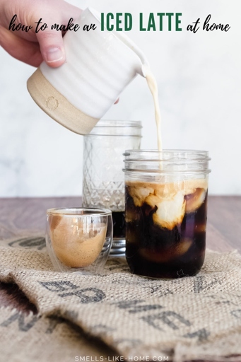 Iced coffee is brewed hot and then cooled, while iced lattes are made with cold milk and espresso.
