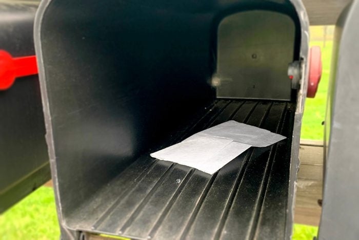 If the wasp problem gets worse, people may have to start using dryer sheets in their mailboxes.