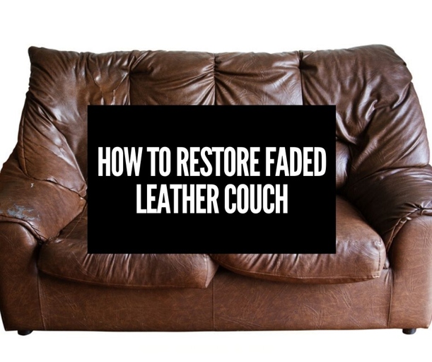 If you have a cracked leather couch, there are some simple tips you can follow to restore it.