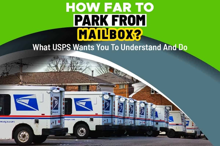 If you need to park in front of a mailbox, you can use transportation services to help you.