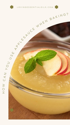 If you use too much applesauce in your recipe, it will be dense and heavy.