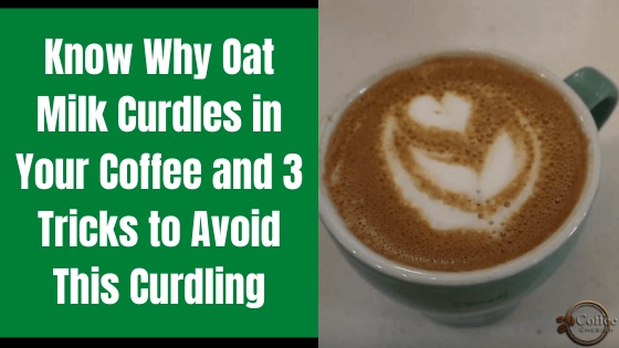 If you want to avoid oat milk curdling in coffee, simply add it after the coffee is brewed.