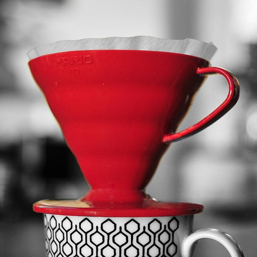 If you want to get fancy with your pour over coffee, try using a different kind of coffee filter.