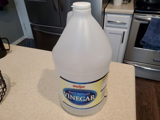 If you want to get rid of the vinegar smell in your home after cleaning, try circulating the air.