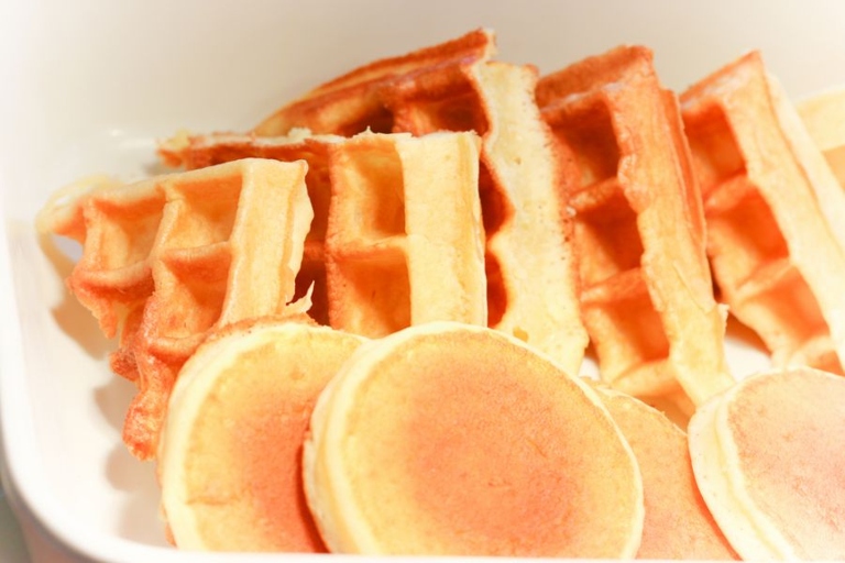 If you want to use waffle mix to make pancakes, you will need to make a few adjustments to the mix.