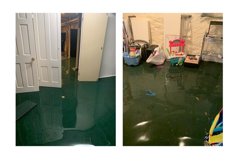 If your basement is flooded, the first thing you should do is remove the water.