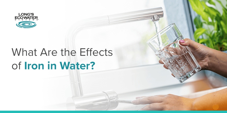 If your water has elevated levels of iron, it can cause negative effects such as staining your clothes and fixtures, and giving your water an unpleasant taste.
