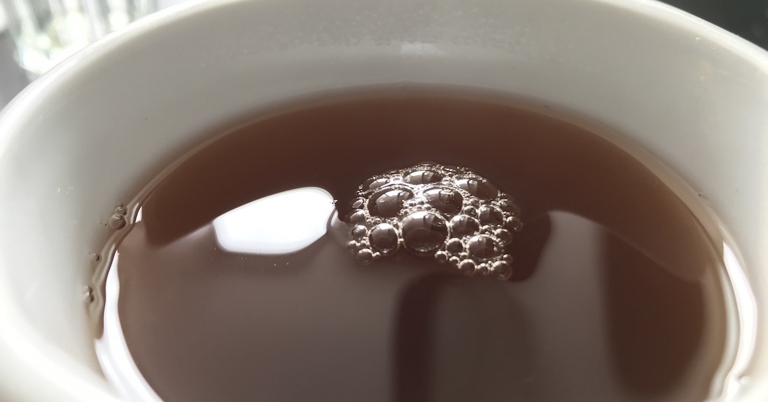 If you're concerned about the foam that appears when you brew tea, don't worry - it's completely normal.
