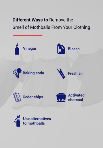 If you're looking for a way to get rid of the mothball smell from your clothes without washing them, cedar wood chips is a great option.