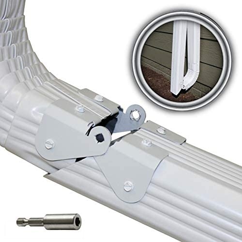 If you're looking for an easy way to extend your downspouts, solid hinged extensions are a great option.