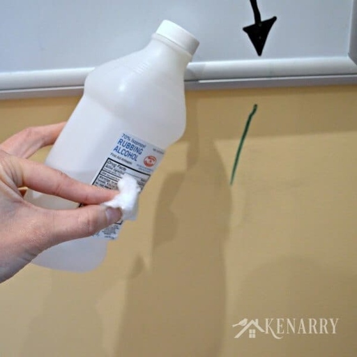 If you're looking for an effective way to remove dry erase marker from your wall, try one of these five proper stain removers.