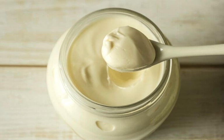 If you're not sure if your mayo has gone bad, give it a sniff - if it smells off, it's time to toss it.