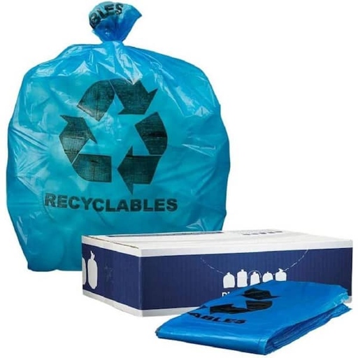 If you're recycling, make sure to open up any garbage bags so that the recyclables can be properly sorted.
