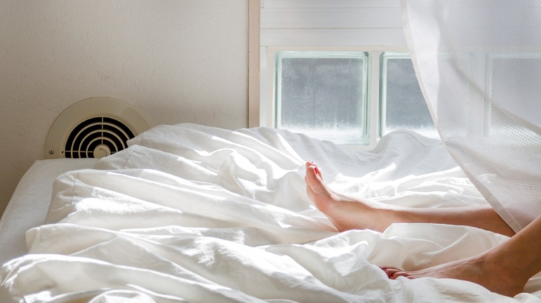 If you're struggling to get comfortable at night, you might want to consider adjusting the temperature in your bedroom.