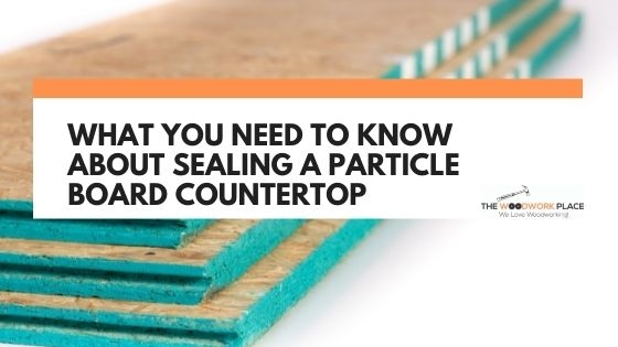It is possible to fix damaged particle boards by sealing them with a layer of polyurethane.
