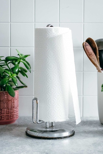 Paper towels can be composted, but they need to be broken down into small pieces first.