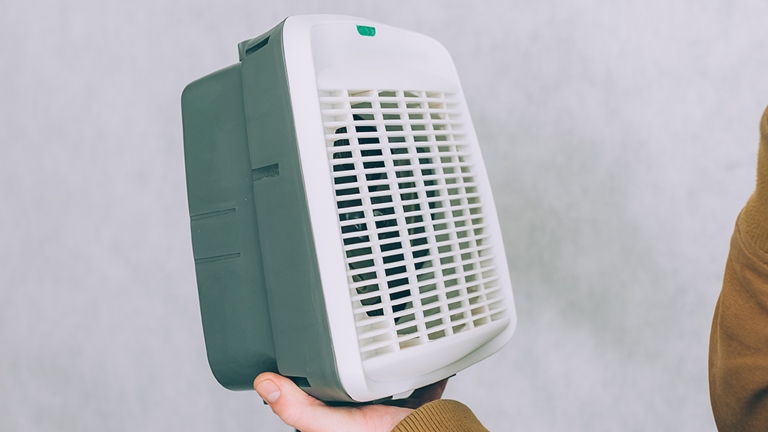 Portable space heaters are a great way to heat your garage, and they are safe to use.