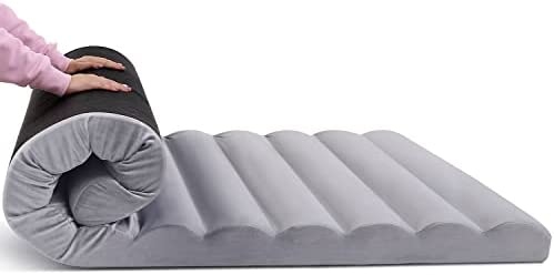 Roll-up mattresses are a type of mattress that can be rolled up for easy transport and storage.