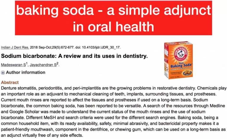 The baking soda method is simple and effective.