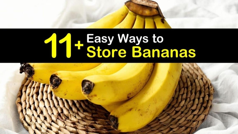 The best way to store bananas is to keep them in a cool, dry place.