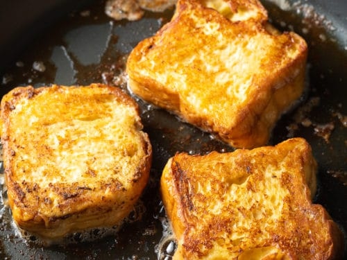 The final taste and texture of French toast is eggy and custardy, while pancakes are fluffy and light.