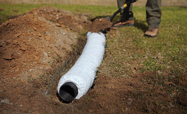 This includes getting a permit from your local municipality if necessary. If you want to connect a downspout to a French drain, the first step is to get your papers ready.