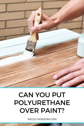 To achieve a glass-like finish with polyurethane, apply a thin layer of polyurethane over the paint and let it dry.