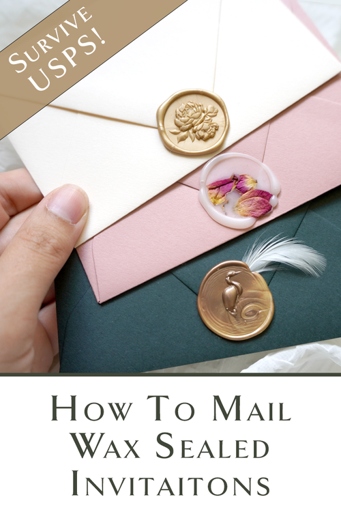 To seal envelopes, hold a candle near the edge of the flap and run the wax along the seam.