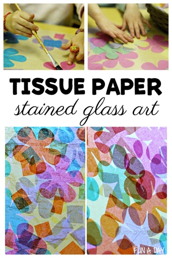 Wax paper can be used for a variety of painting projects.