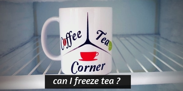Yes, you can freeze tea.