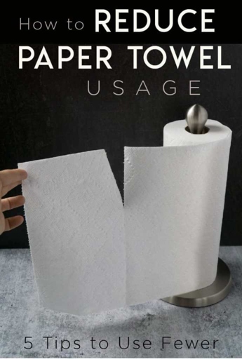 You can reuse paper towels if they are not too dirty.