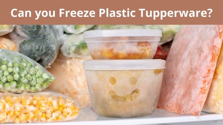 You can store Tupperware in the freezer, but it's best to avoid freezing and thawing food in it.